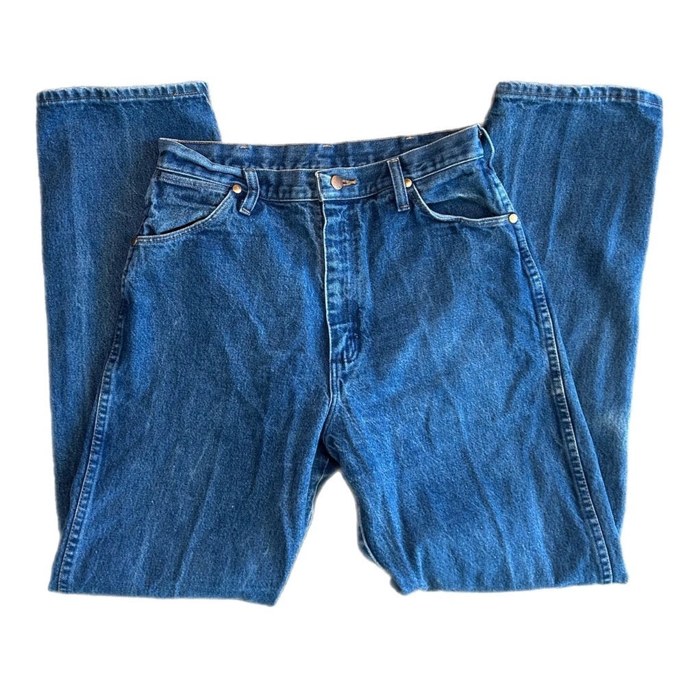 Wrangler Blue Relaxed Fit Denim Jeans